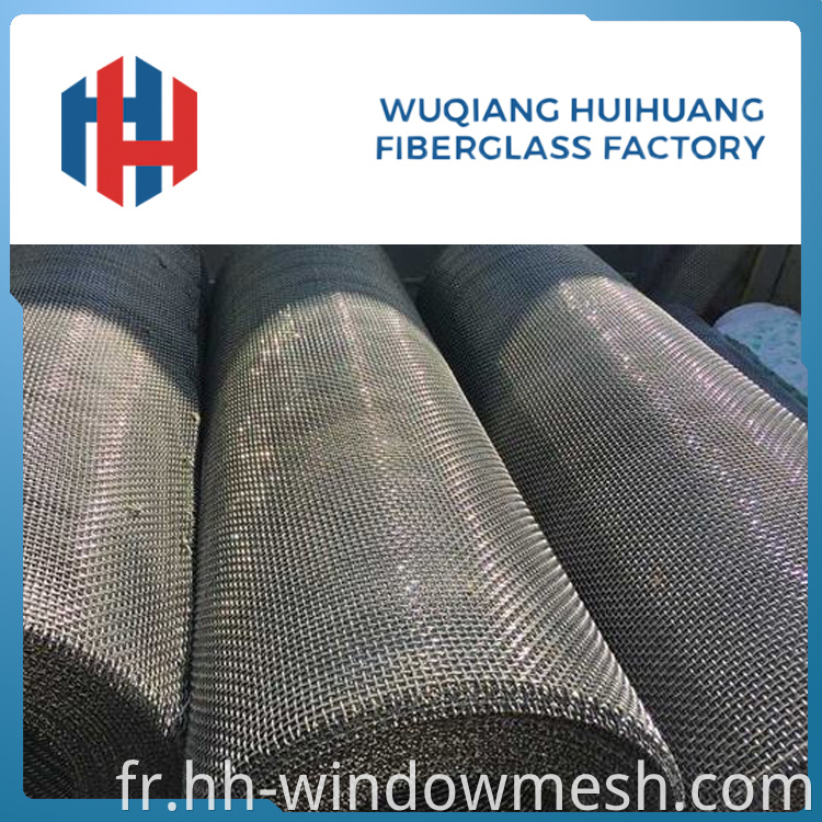 Écran de fenêtre en aluminium Filé tissé Mesh Écran de mouche